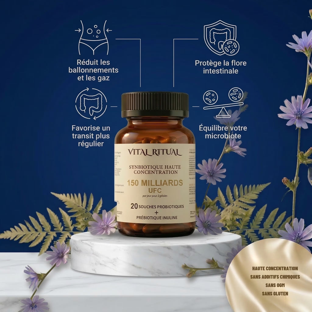 RITUEL FLORE - Probiotique & Prébiotique Digestion